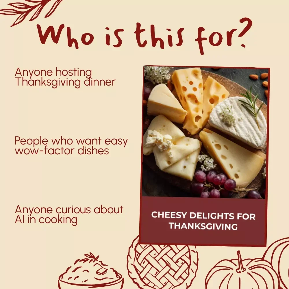 Cheesy Delights for Thanksgiving | Ultimate Guide to Cheesy Side Dishes for Thanksgiving | Festive Recipe eBook & Holiday Cooking Inspiration