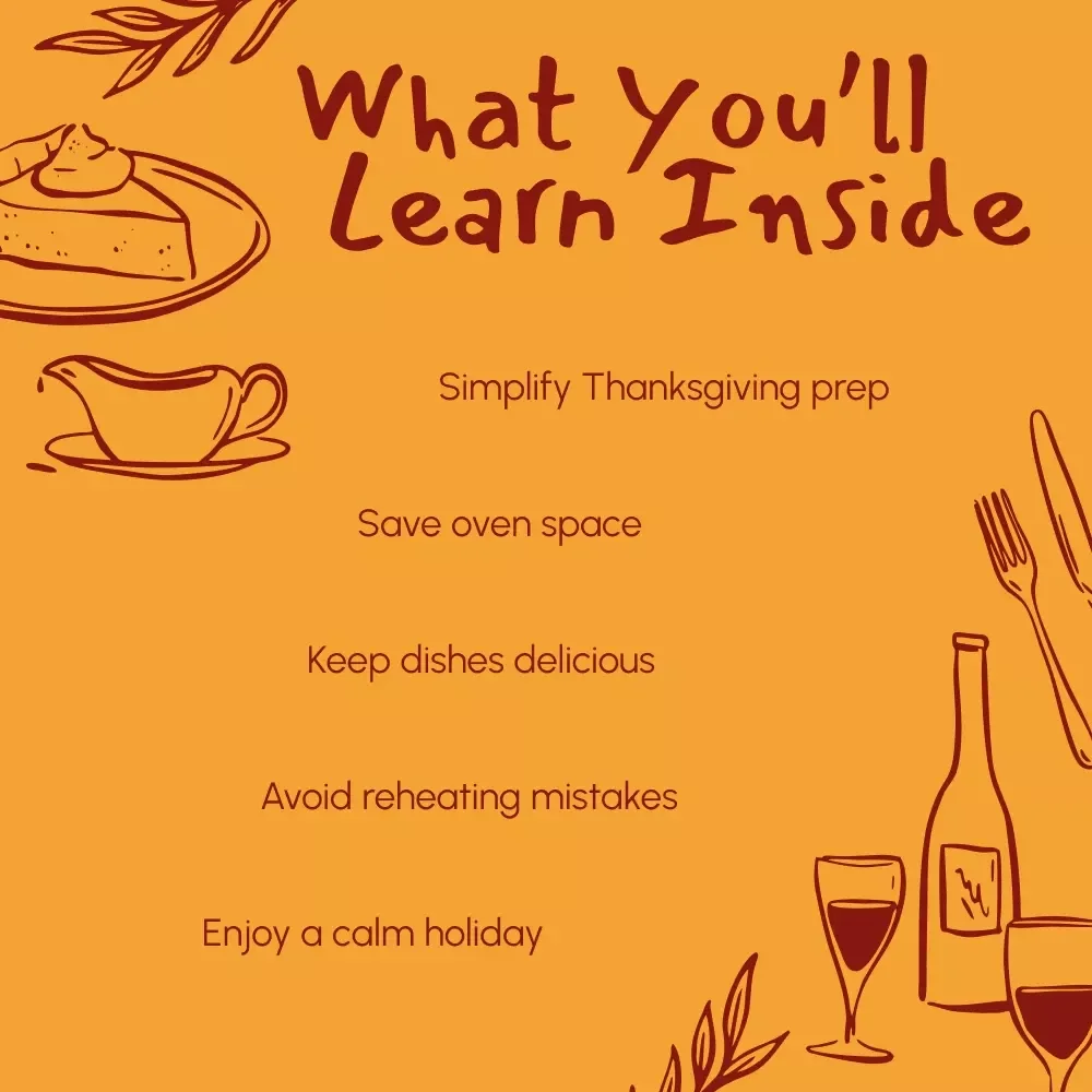 Stress-Free Feast: Make-Ahead Thanksgiving Sides That Save Your Sanity | Digital Guide for Easy Thanksgiving Meal Prep | thanksgiving sides you can make ahead