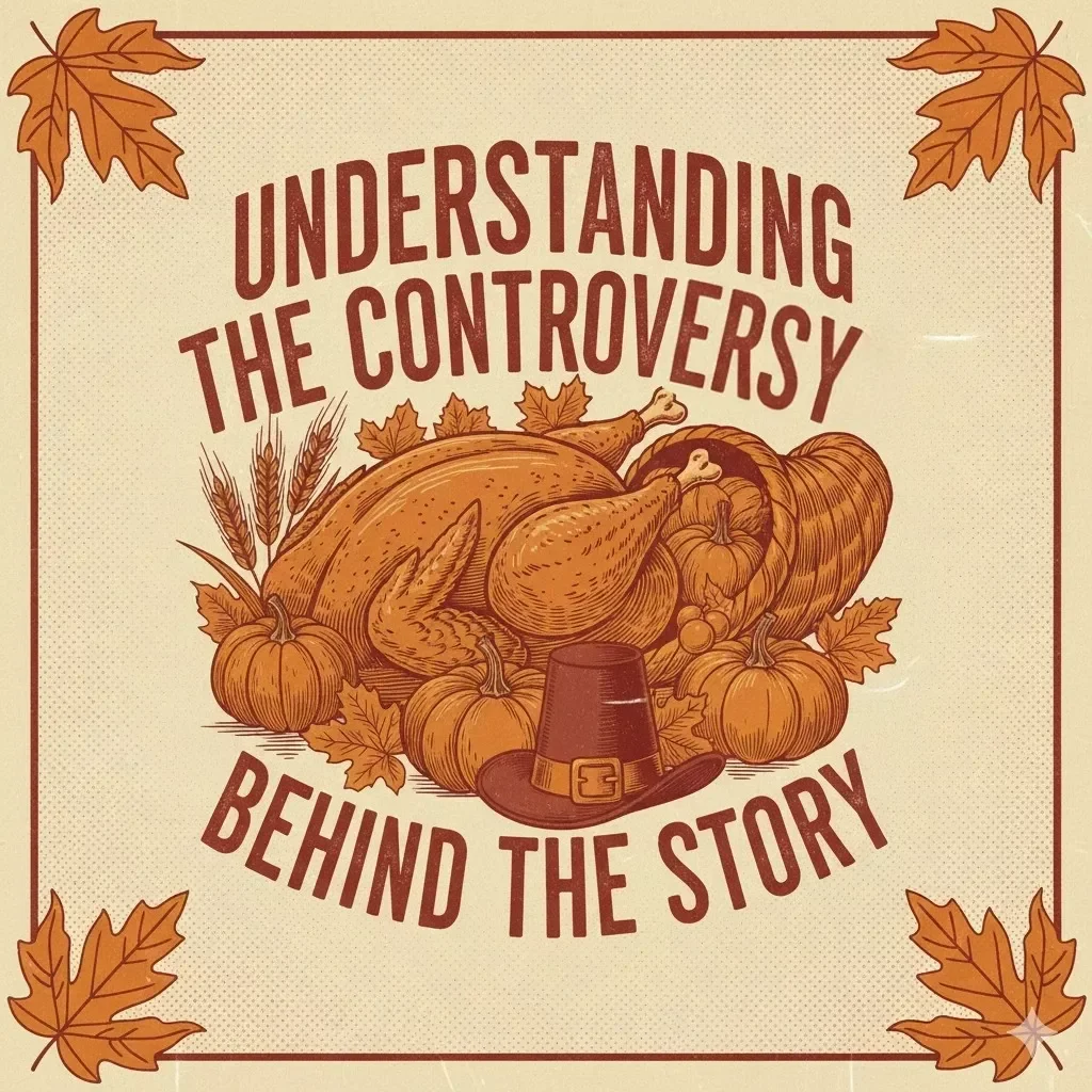 Understanding the Controversy Behind the Story | Thanksgiving History eBook | Critical Thinking Guide for Teachers, Students & Parents | Indigenous Perspectives, Myths, and AI Research Prompts
