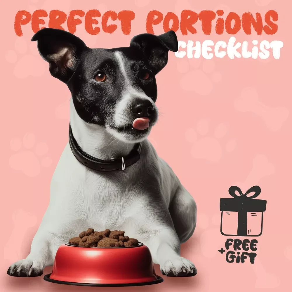 Paws-on Checklist for Perfect Portions | Dog Feeding Guide, Pet Nutrition eBook, Printable Dog Feeding Checklist for Healthy Meals