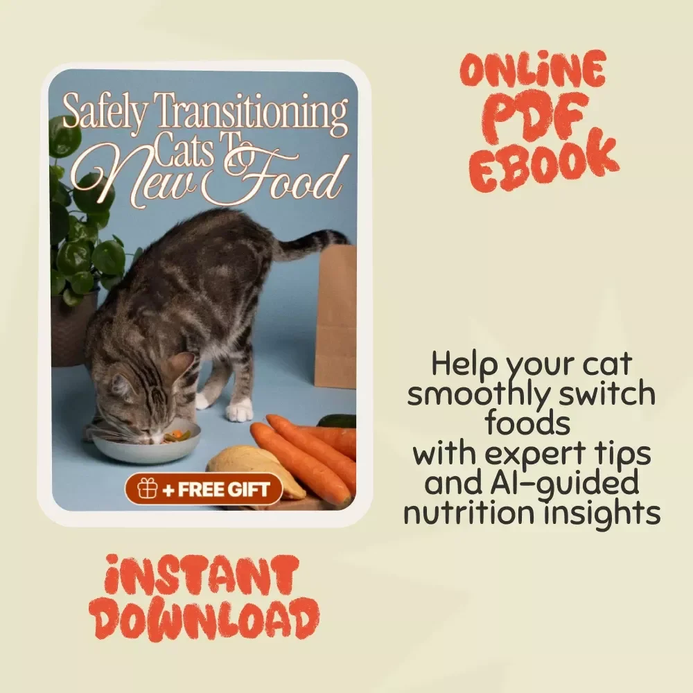 Safely Transitioning Cats to New Food | How to Transition Cats to New Food Safely | Comprehensive Cat Nutrition Ebook & Step-by-Step Guide
