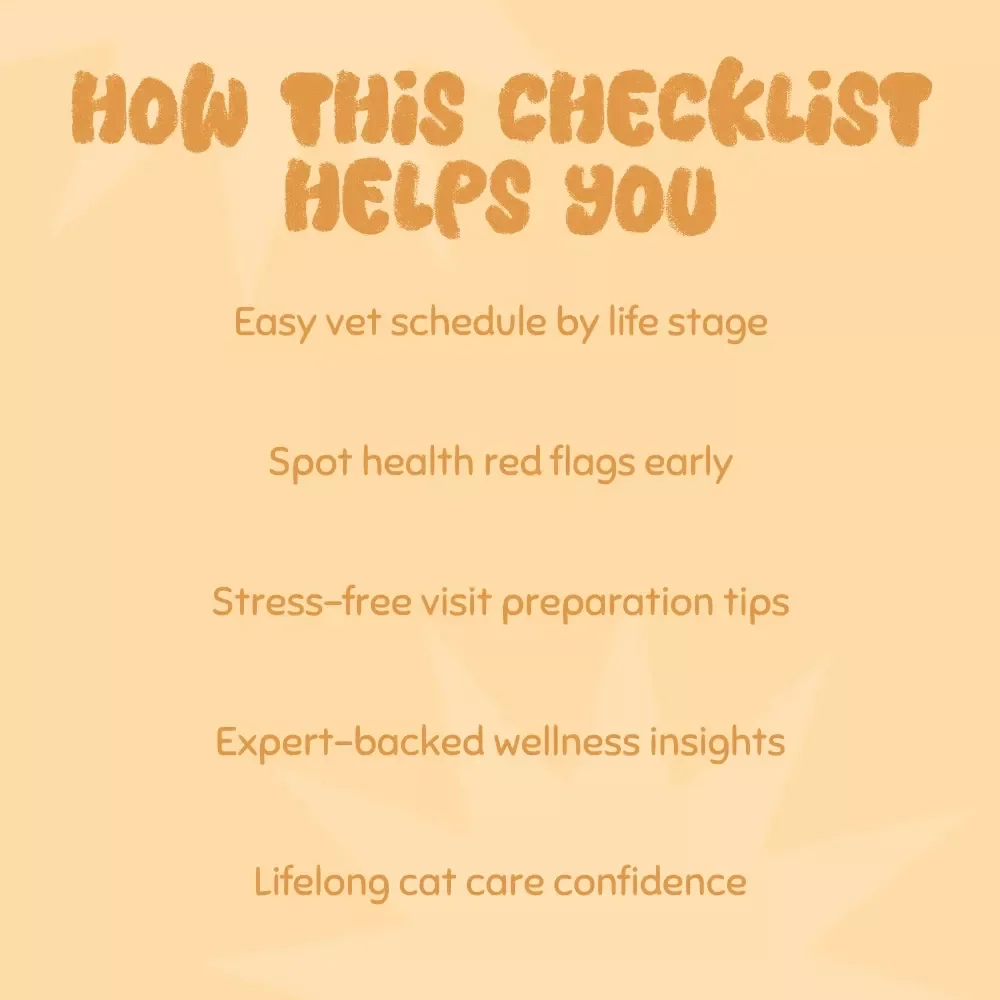 Purr-fect Vet Visits: How Often Should Your Cat See the Vet | Cat Health Guide | Feline Wellness eBook | Digital Download for Cat Owners | Vet Visit Checklist for Cats | Cat Care Tips for Kittens, Adults & Seniors