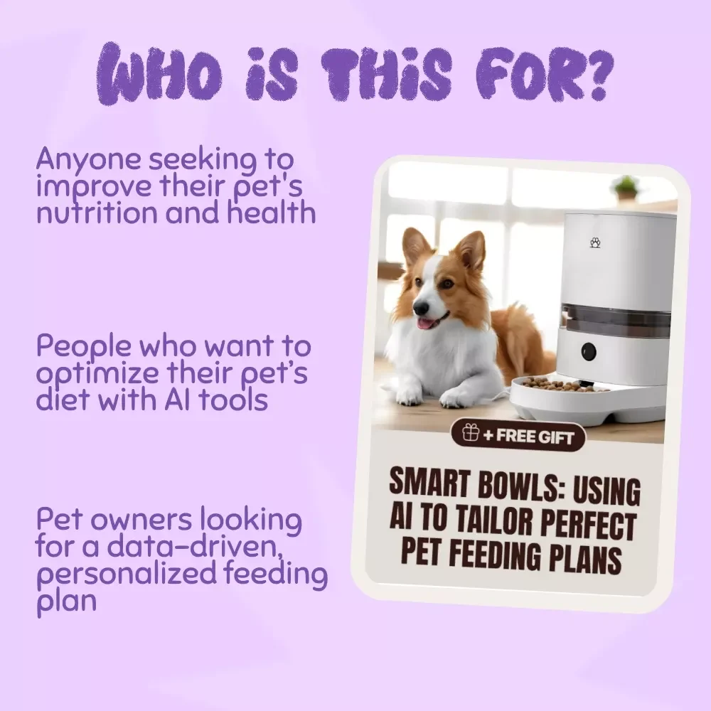 Smart Bowls: Using AI to Tailor Perfect Pet Feeding Plans – eBook Guide & Checklist for Pet Health