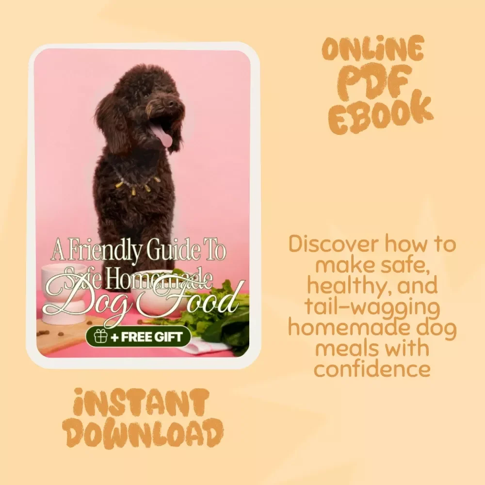 Barkworthy Bites: A Friendly Guide to Safe Homemade Dog Food | Natural Pet Nutrition eBook | DIY Healthy Dog Meals | Holistic Dog Owner’s Digital Guide