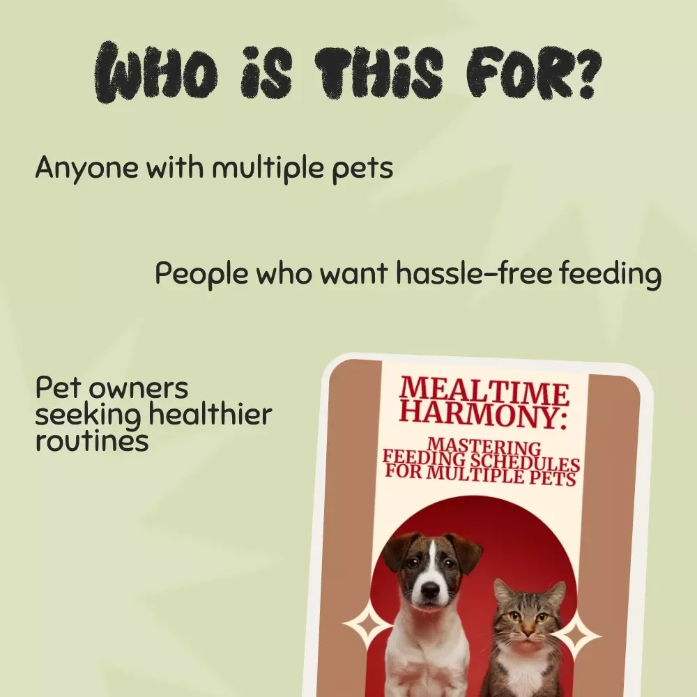 Mealtime Harmony: Mastering Feeding Schedules for Multiple Pets - The Ultimate Guide for Pet Owners