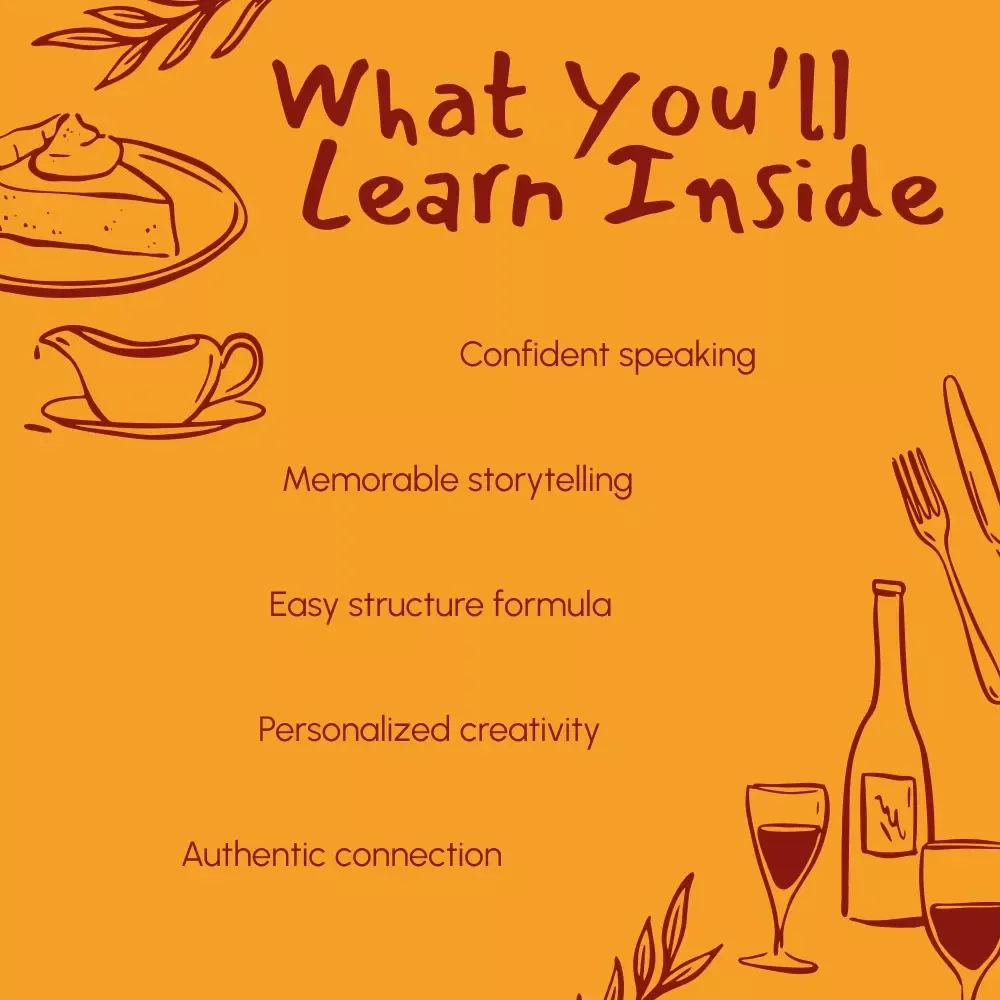 Mastering the Art of a Heartful Thanksgiving Toast | Digital Guide on What to Say in a Thanksgiving Toast, Craft Meaningful Words & Deliver with Confidence