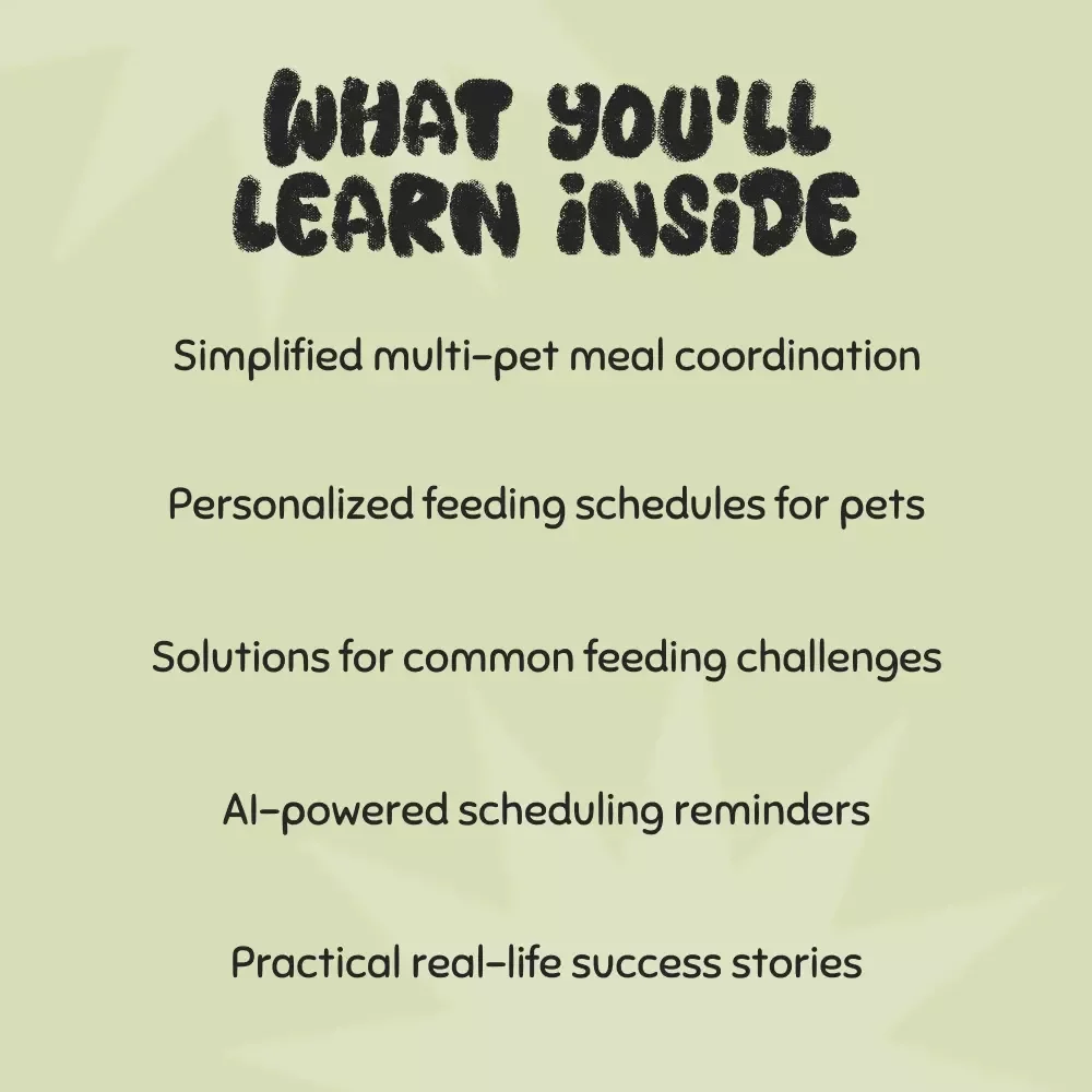 Mealtime Harmony: Mastering Feeding Schedules for Multiple Pets - The Ultimate Guide for Pet Owners