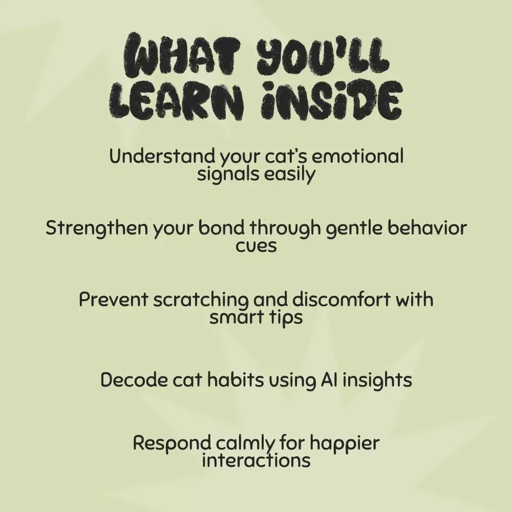 Paws and Patterns: Understanding Why Your Cat Kneads You | Cat Behavior eBook, Feline Psychology Guide, AI Cat Care Manual, Digital Download for Cat Lovers