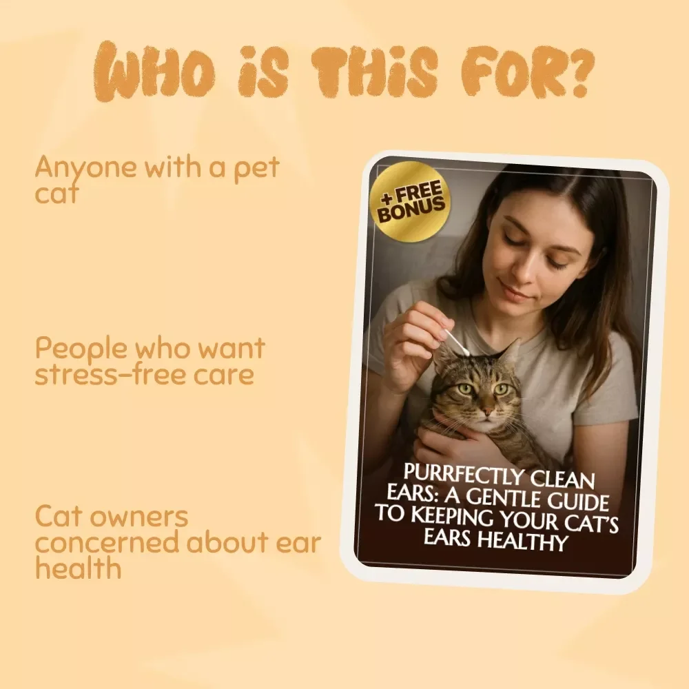 Purrfectly Clean Ears: A Gentle Guide to Keeping Your Cat’s Ears Healthy - How to Clean Cat Ears Safely