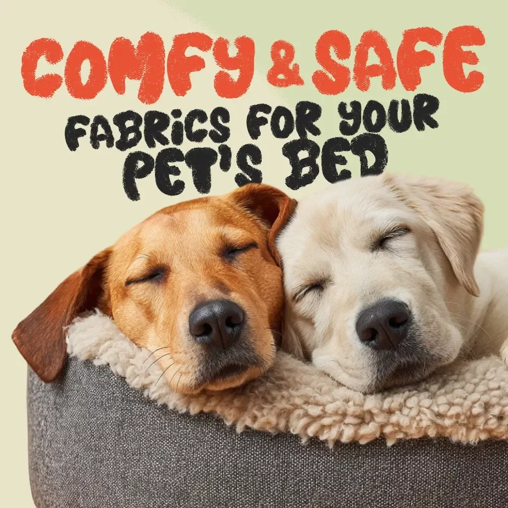 Comfy & Safe Fabrics for Your Pet’s Bed - Ultimate Checklist for Choosing Safe Bedding Fabrics