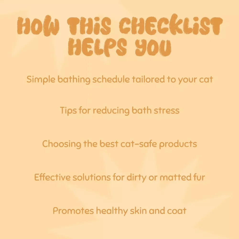The Purr-fect Bathing Schedule: How Often Should You Bathe Your Cat – Essential Cat Bathing Guide & Checklist