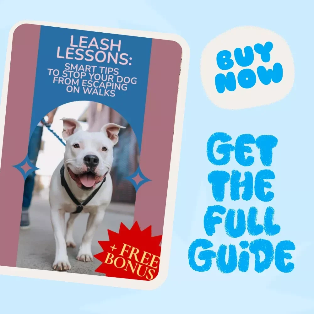 Leash Lessons: Smart Tips to Stop Your Dog from Escaping on Walks | Digital Guide for Pet Owners | Safe Walking & Training Tips for Keeping Dogs from Escaping During Walks