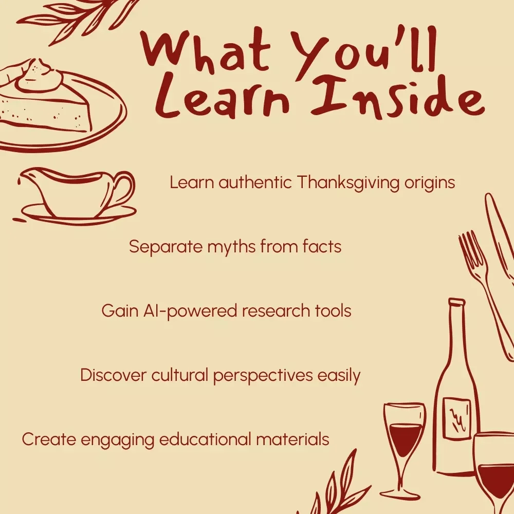 The Real History of Thanksgiving Guide | Educational eBook on What Is the Real History of Thanksgiving