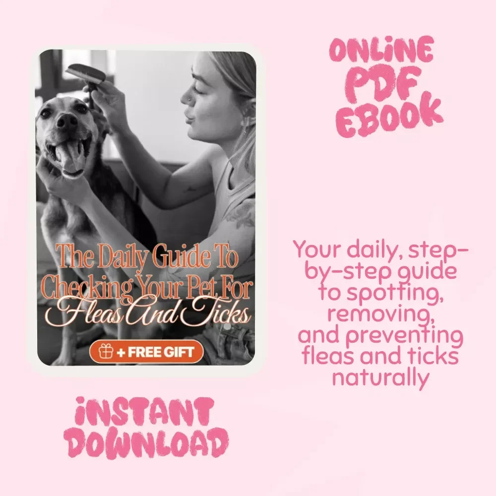 Tiny Hunters: The Daily Guide to Checking Your Pet for Fleas and Ticks | Pet Care eBook | How to Check for Fleas and Ticks Daily | Digital Download for Pet Owners