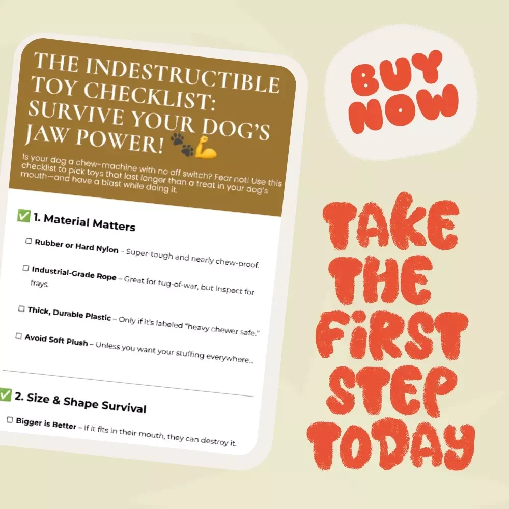 The Indestructible Toy Checklist: Survive Your Dog’s Jaw Power! | Ultimate Guide for Heavy Chewers | what toys last longest for heavy chewers