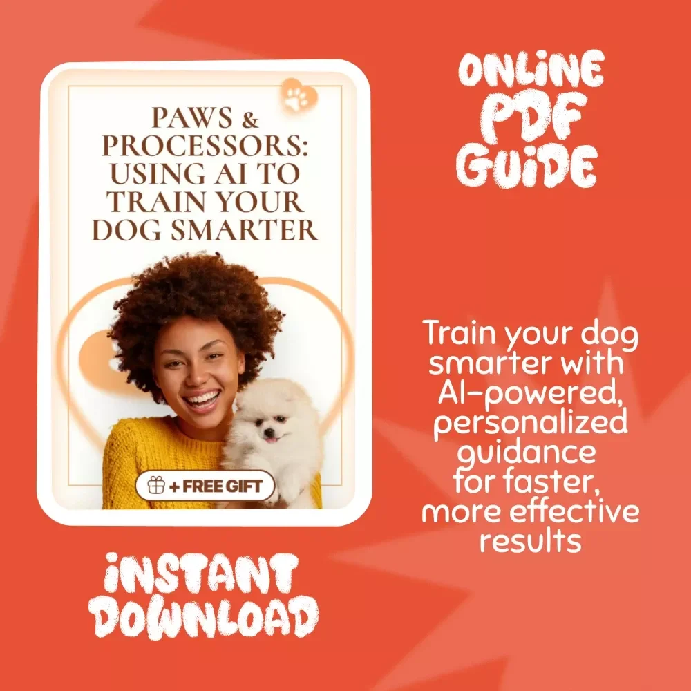 Paws & Processors: Using AI to Train Your Dog Smarter | Digital Guide for Pet Owners | How to Use AI for Dog Training Plans