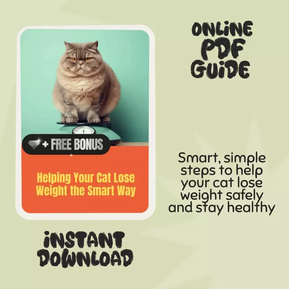 Helping Your Cat Lose Weight the Smart Way | Digital Guide for Pet Owners | What to Do When a Cat Is Overweight | Feline Health eBook & Wellness Plan