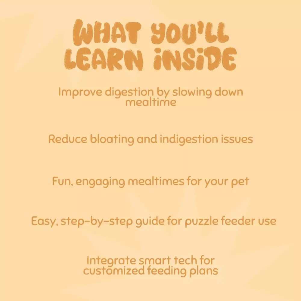 Slow Down and Savor: The Smart Guide to Puzzle Feeders for Fast Eaters eBook - A Complete Guide for Pet Owners