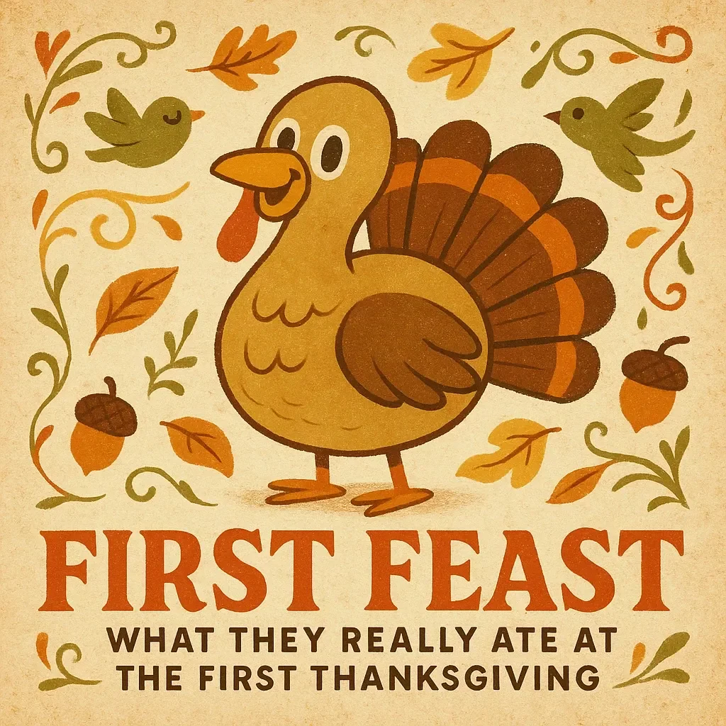 First Feast: What They Really Ate at the First Thanksgiving | Historical Food Guide | AI-Enhanced eBook for Educators, Historians & Thanksgiving Enthusiasts | Digital Download