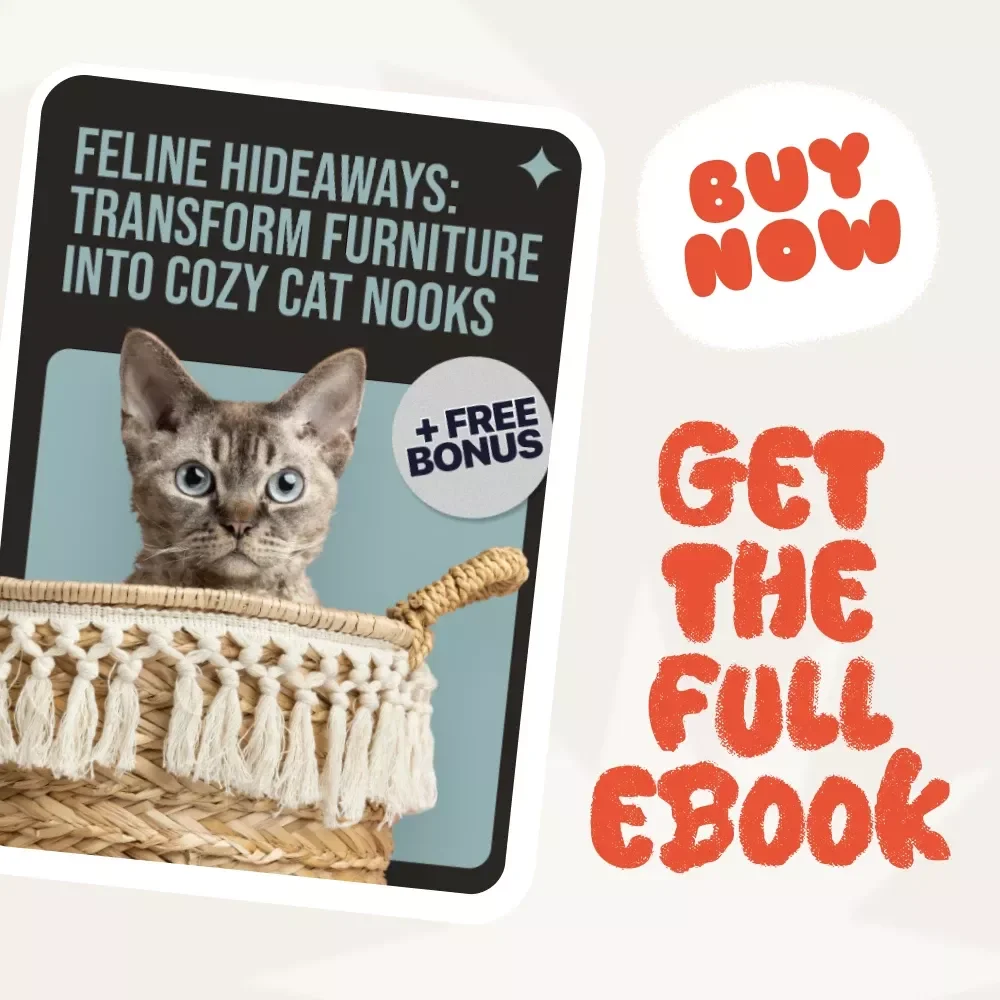 Feline Hideaways: Transform Furniture into Cozy Cat Nooks - How to Repurpose Furniture into Cat Nooks eBook