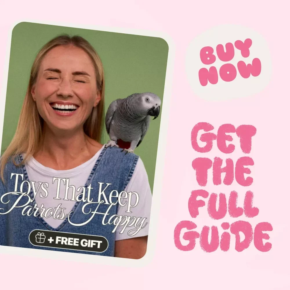Toys That Keep Parrots Happy | Digital Parrot Toy Guide | Enrichment eBook for Pet Owners | Learn What Toys Keep Parrots Happy Longest | Instant Download