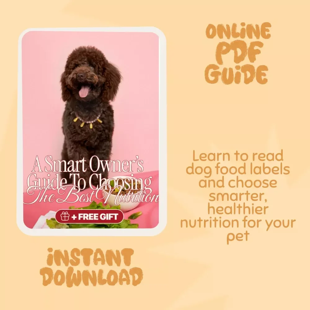 Decoding Dog Food Labels: A Smart Owner’s Guide to Choosing the Best Nutrition | How to Read Dog Food Labels Correctly | Digital Download Pet Nutrition Guide for Dog Owners