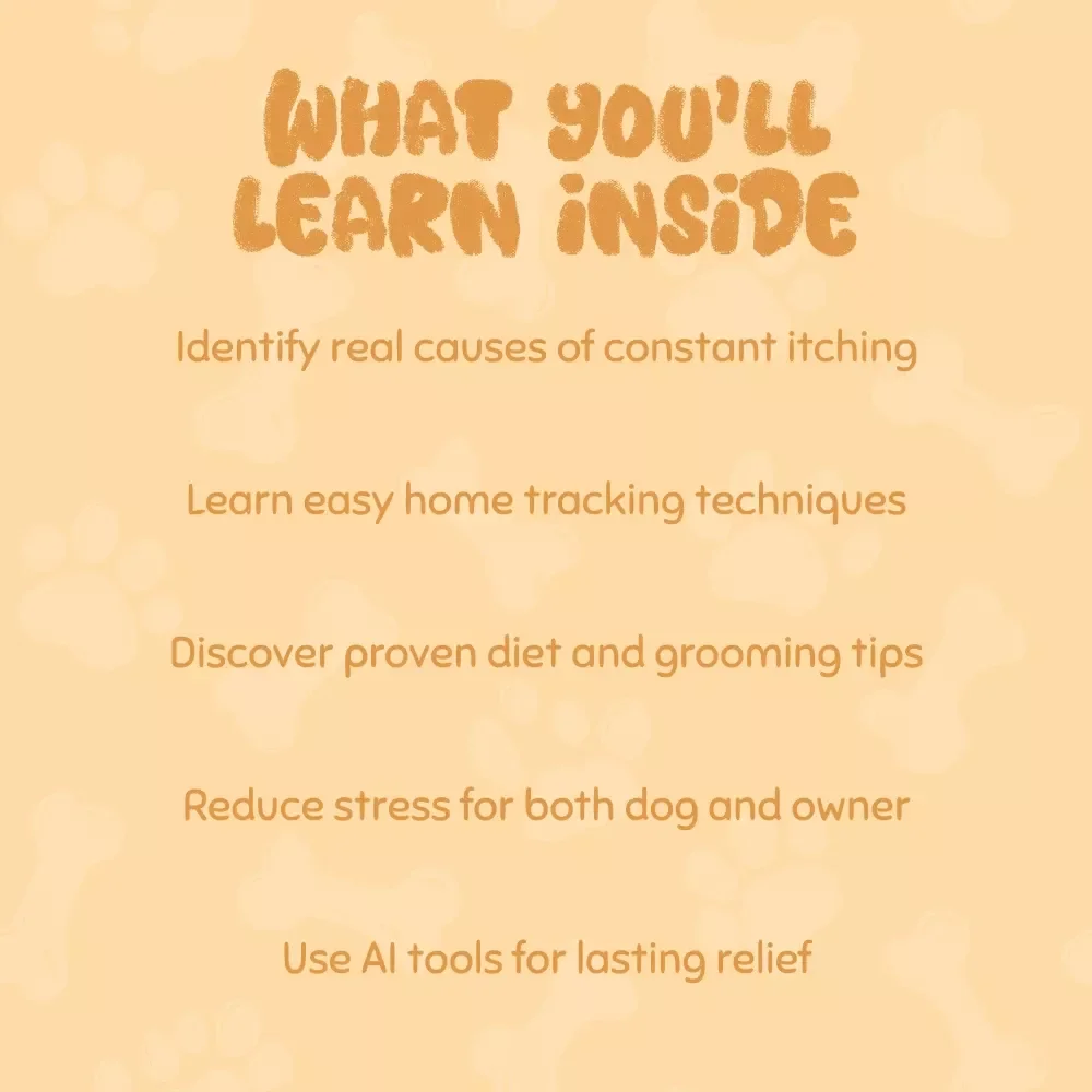 Itchy Mystery: Why Your Dog Can’t Stop Scratching and What You Can Do About It | Digital Dog Care Guide | Understanding, Diagnosing & Stopping Skin Itchiness Naturally | Perfect for Pet Owners Asking “why does my dog keep scratching its skin”