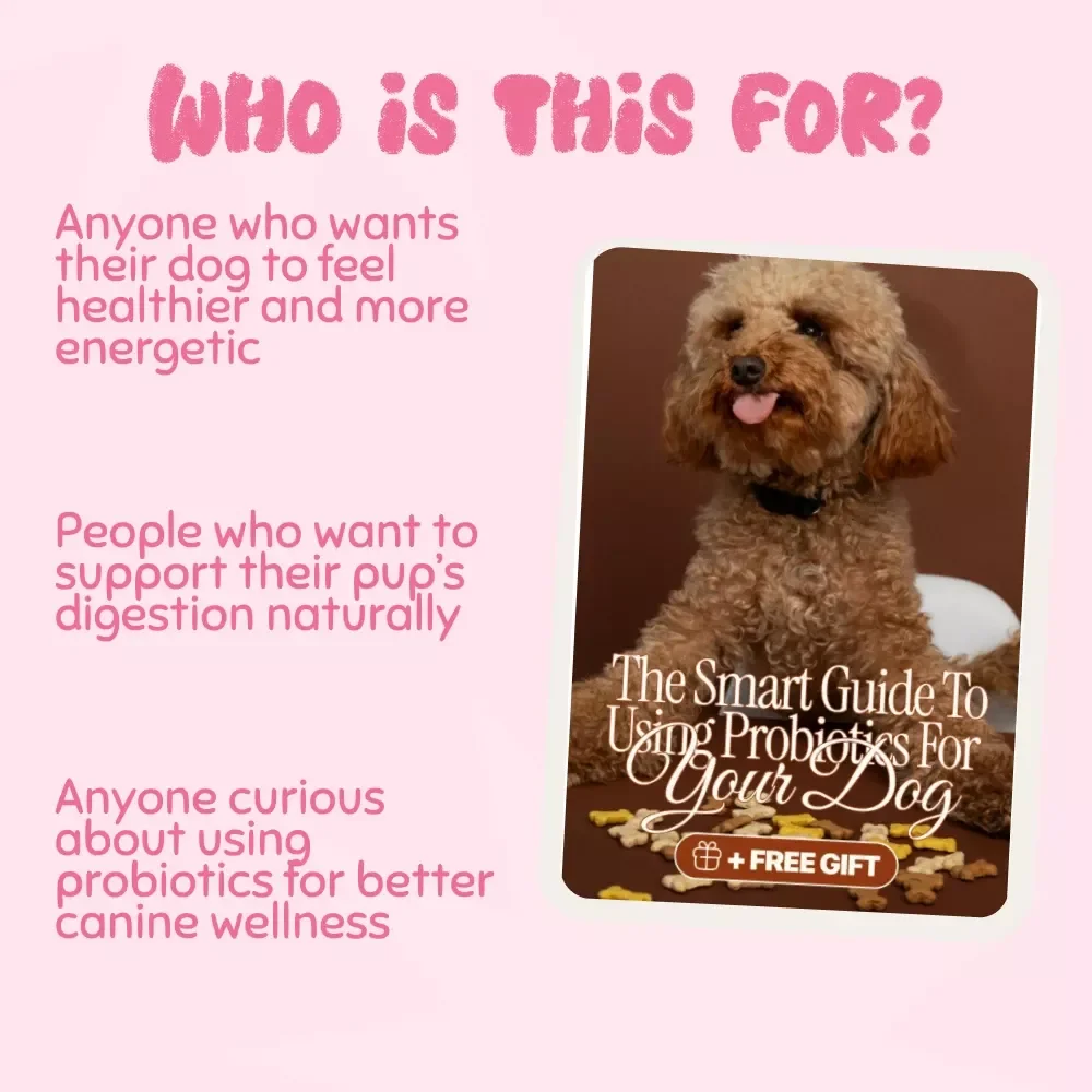 Happy Tummies, Wagging Tails: The Smart Guide to Using Probiotics for Your Dog | Dog Health eBook | Canine Digestive Wellness | Pet Probiotic Care | Digital Download