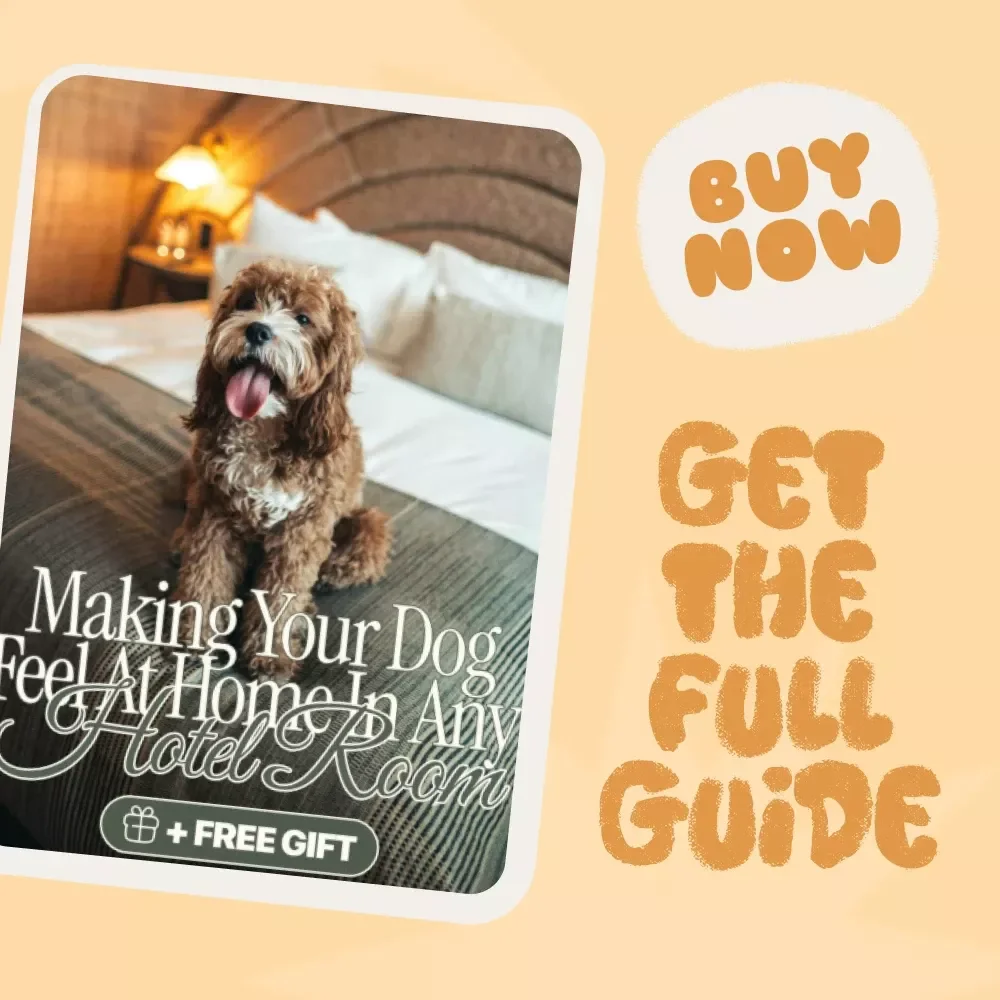 Making Your Dog Feel at Home in Any Hotel Room | Dog Travel eBook, Pet-Friendly Hotel Guide, Dog Owner Travel Tips, Printable Checklist for Stress-Free Trips