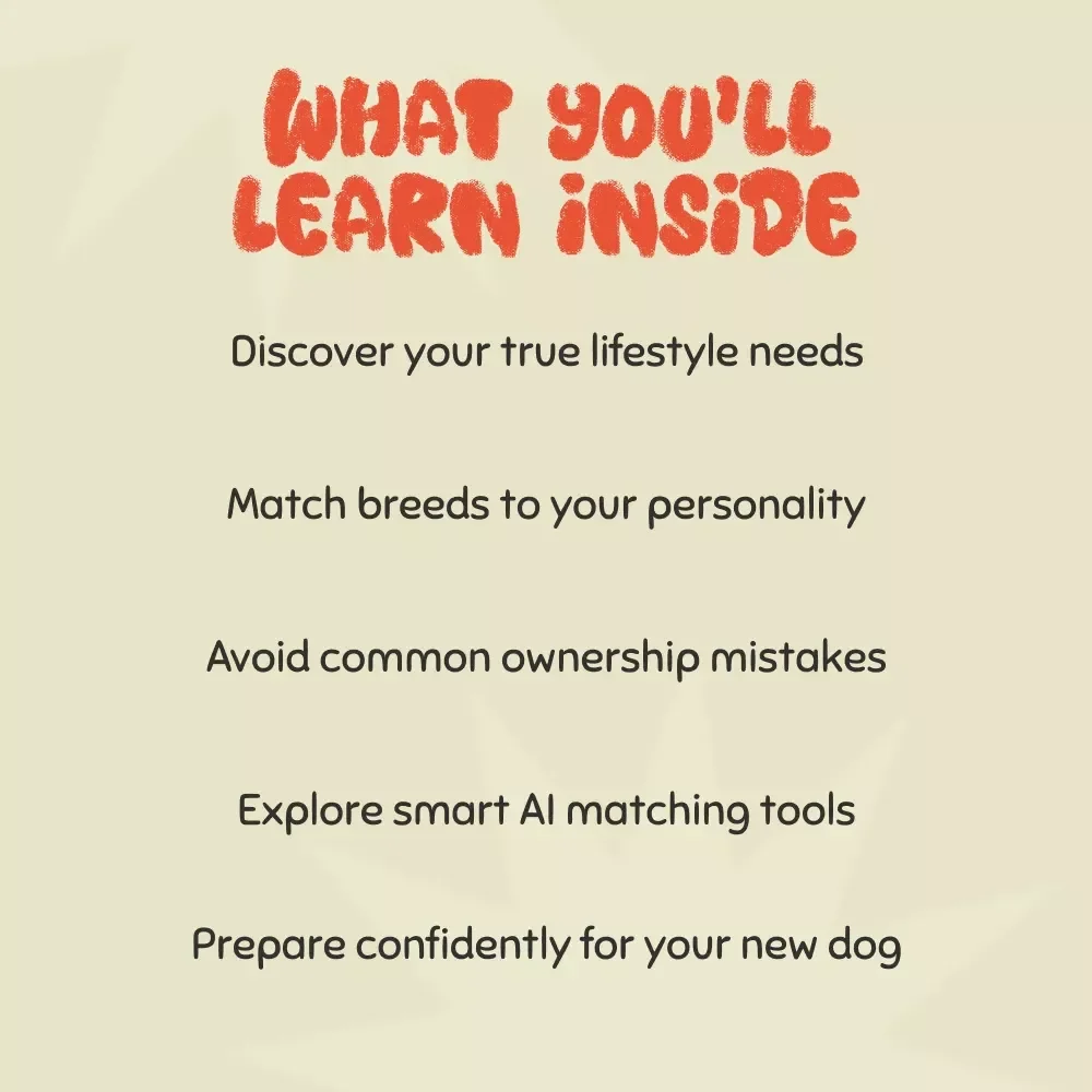 Choosing a Dog That Fits Your Personality | How to Choose a Dog Based on My Personality | Personality-Based Dog Breed Match eBook Guide