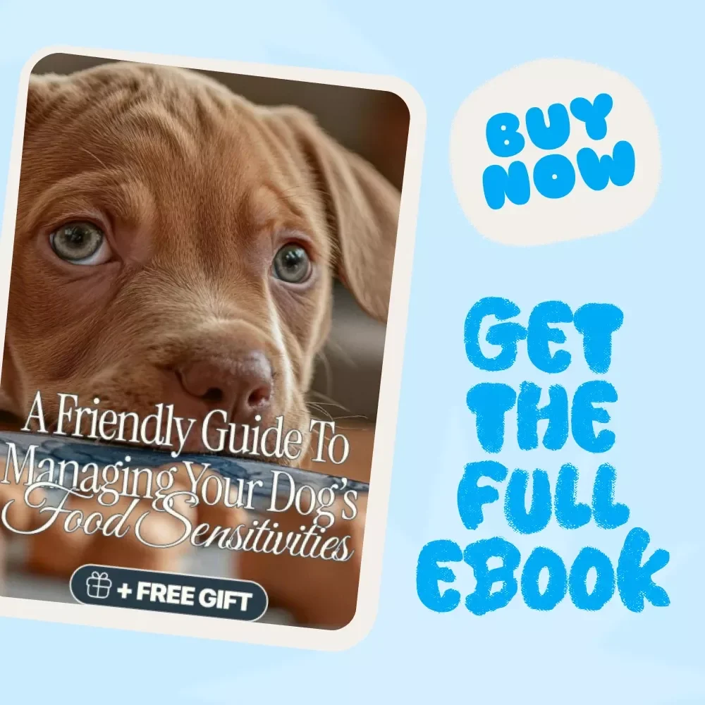 Paws & Allergies: A Friendly Guide to Managing Your Dog’s Food Sensitivities | Dog Allergy eBook, Canine Food Allergy Guide, Pet Health Digital Download, Hypoallergenic Dog Diet Tips