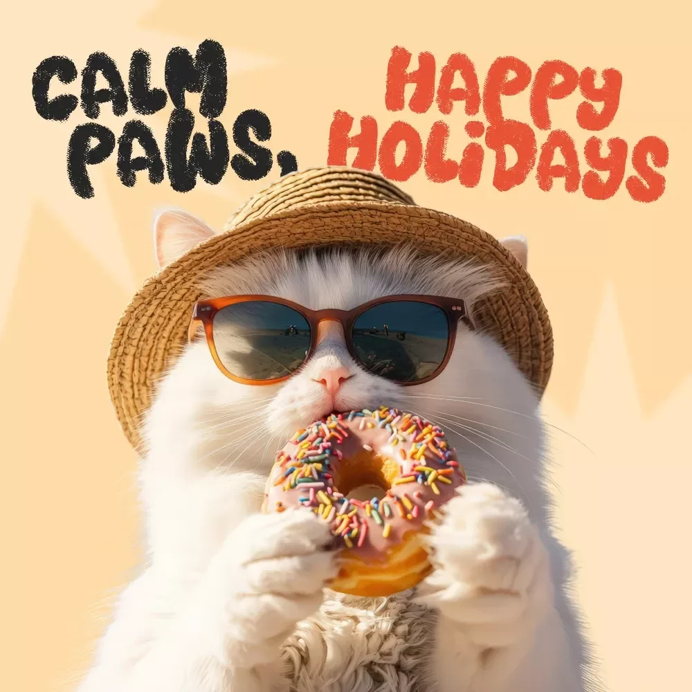 Calm Paws, Happy Holidays: A Stress-Free Guide for Pets and Their People - Holiday Pet Care eBook