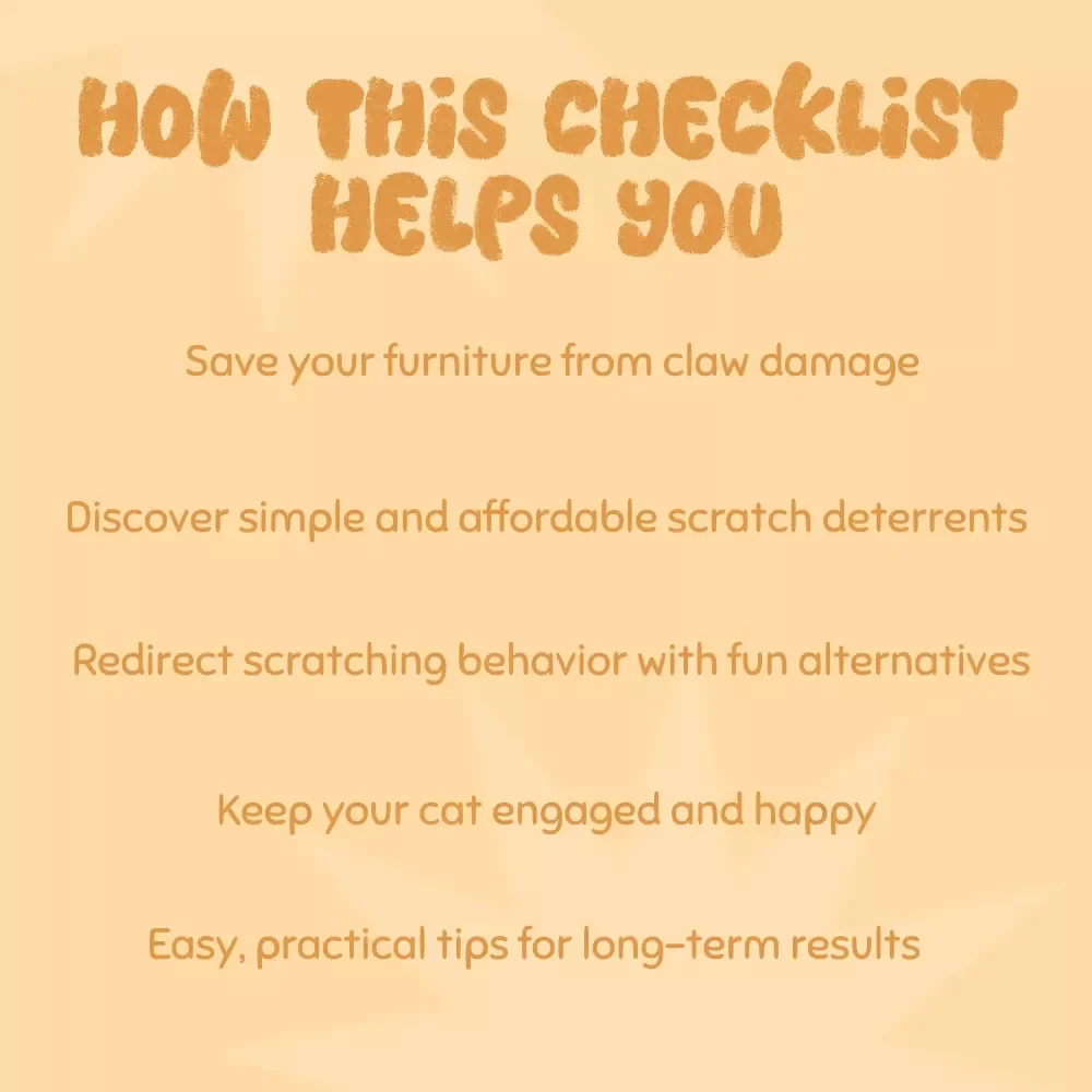 Scratch-Free & Happy: The Ultimate Cat Furniture Rescue Checklist - Cat-Proof Your Home and Keep Your Kitty Happy
