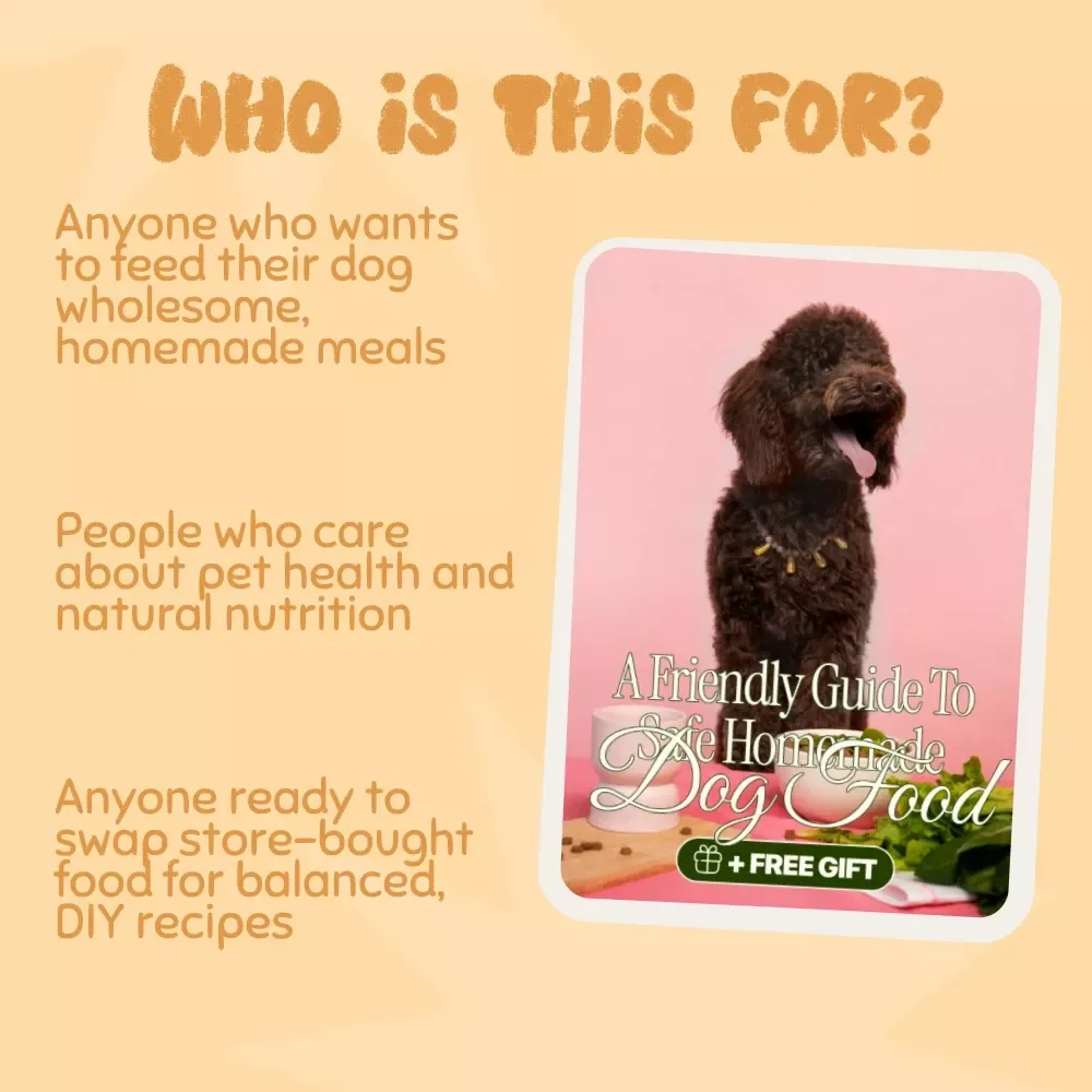Barkworthy Bites: A Friendly Guide to Safe Homemade Dog Food | Natural Pet Nutrition eBook | DIY Healthy Dog Meals | Holistic Dog Owner’s Digital Guide