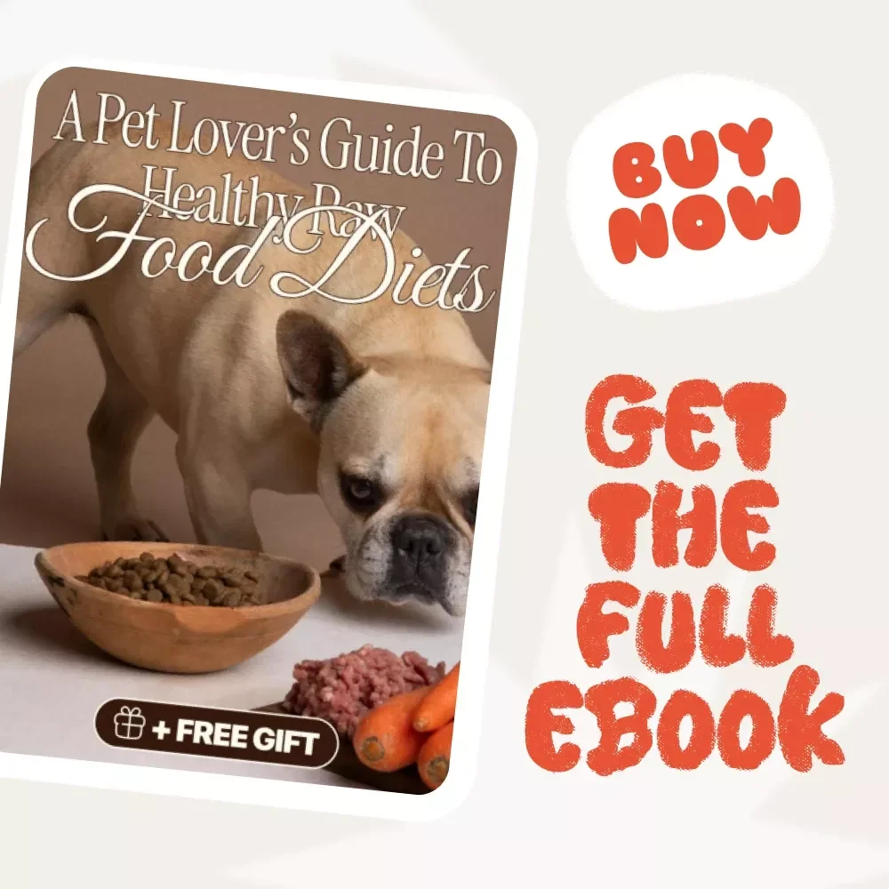 Raw & Real: A Pet Lover’s Guide to Healthy Raw Food Diets | Complete eBook for Dog & Cat Nutrition, Raw Feeding Transition Plan, Meal Prep, and Natural Pet Health Guide | Digital Download for Pet Owners