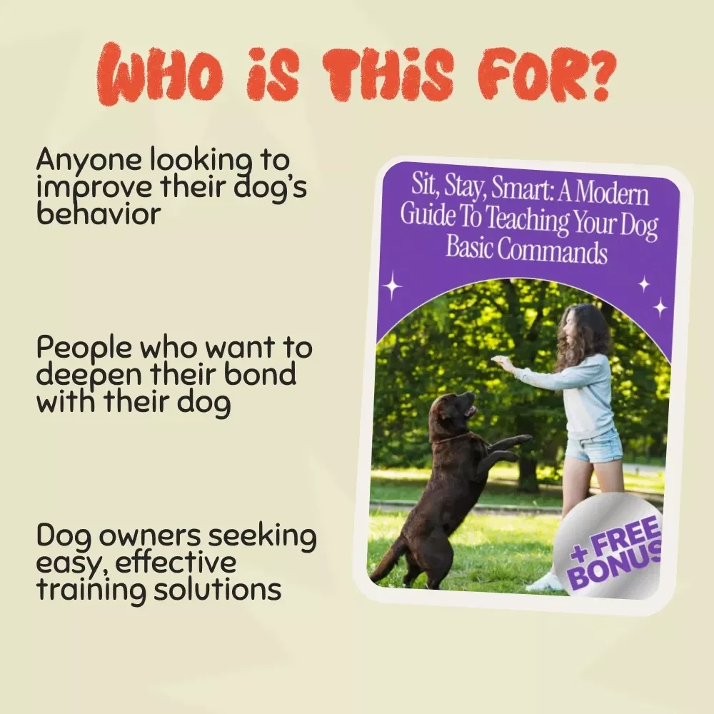 Sit, Stay, Smart: A Modern Guide to Teaching Your Dog Basic Commands - Dog Training eBook for All Owners