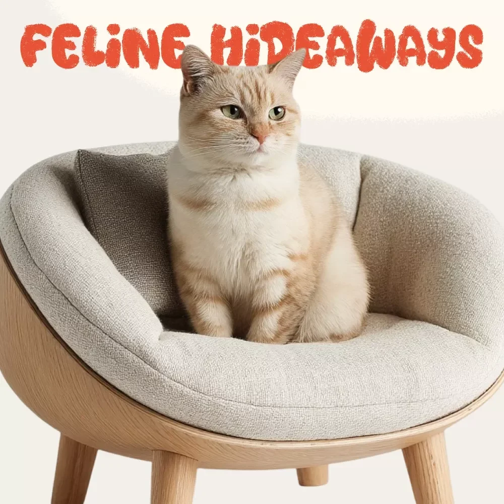 Feline Hideaways: Transform Furniture into Cozy Cat Nooks - How to Repurpose Furniture into Cat Nooks eBook