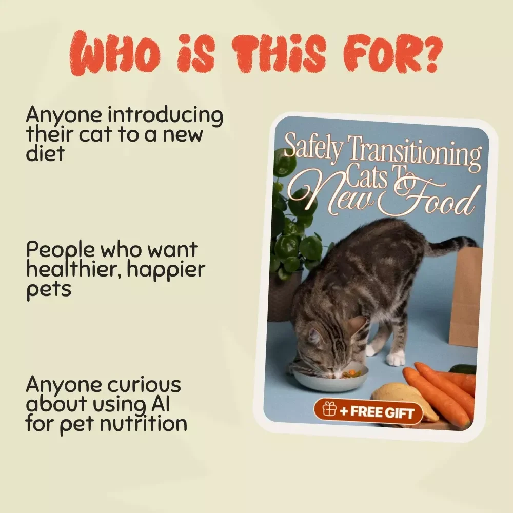 Safely Transitioning Cats to New Food | How to Transition Cats to New Food Safely | Comprehensive Cat Nutrition Ebook & Step-by-Step Guide