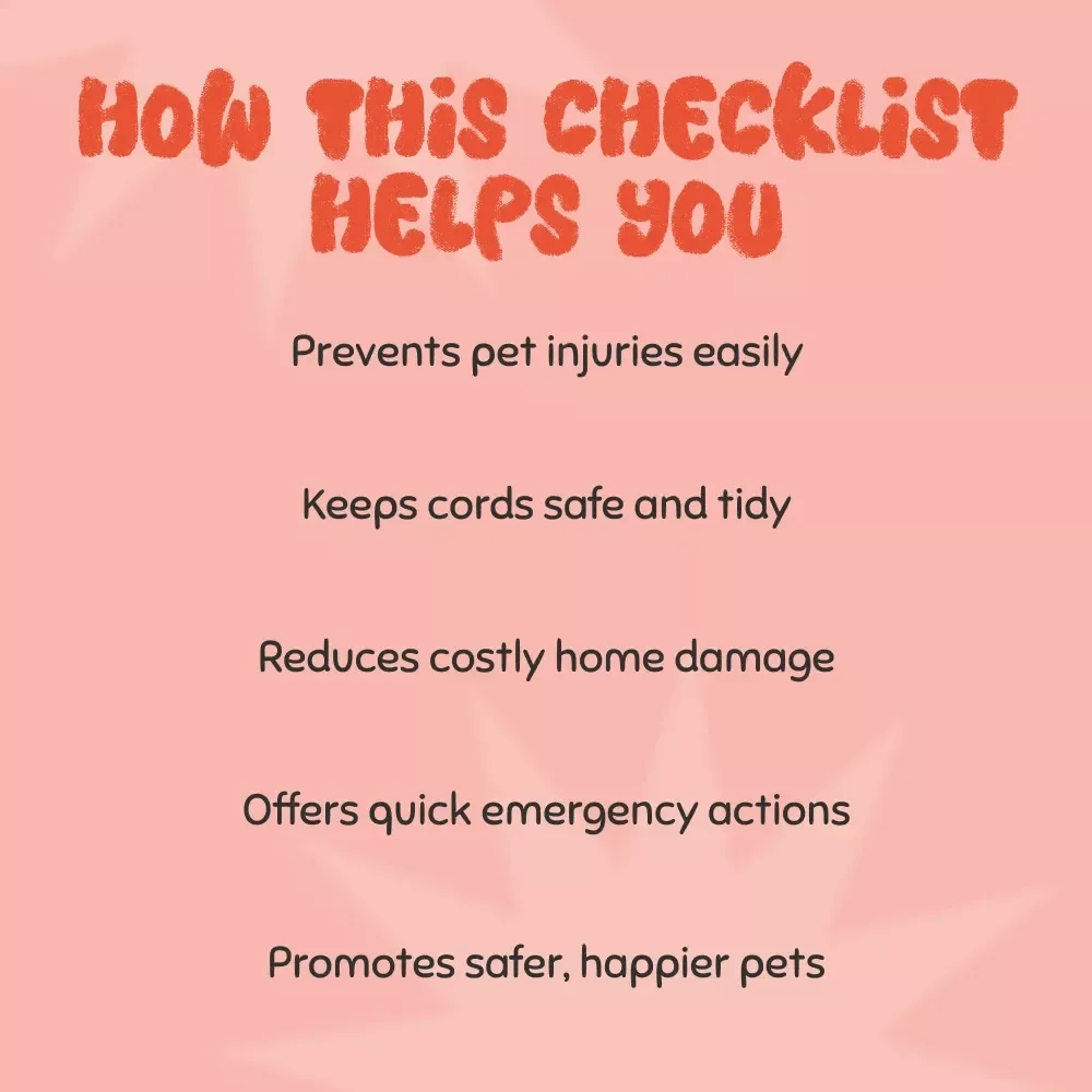 Zap-Free Zone: A Fun Checklist for When Pets Chew Wires | Pet Safety Digital Download | Printable What to Do When Pets Chew Wires Guide for Dog & Cat Owners