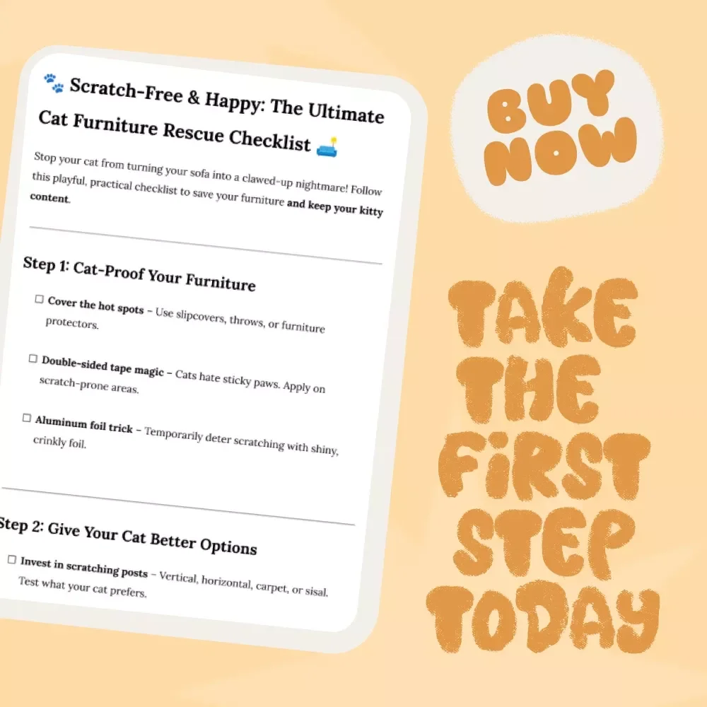 Scratch-Free & Happy: The Ultimate Cat Furniture Rescue Checklist - Cat-Proof Your Home and Keep Your Kitty Happy