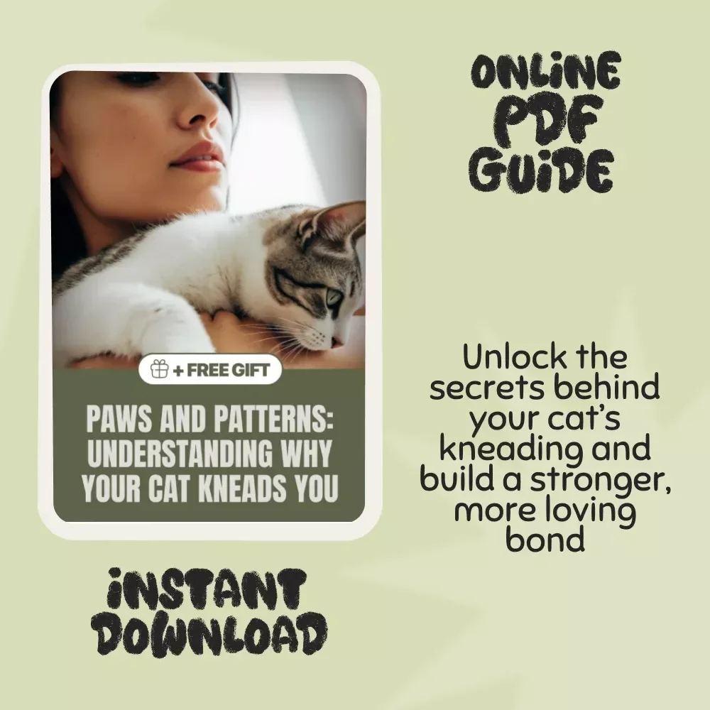 Paws and Patterns: Understanding Why Your Cat Kneads You | Cat Behavior eBook, Feline Psychology Guide, AI Cat Care Manual, Digital Download for Cat Lovers