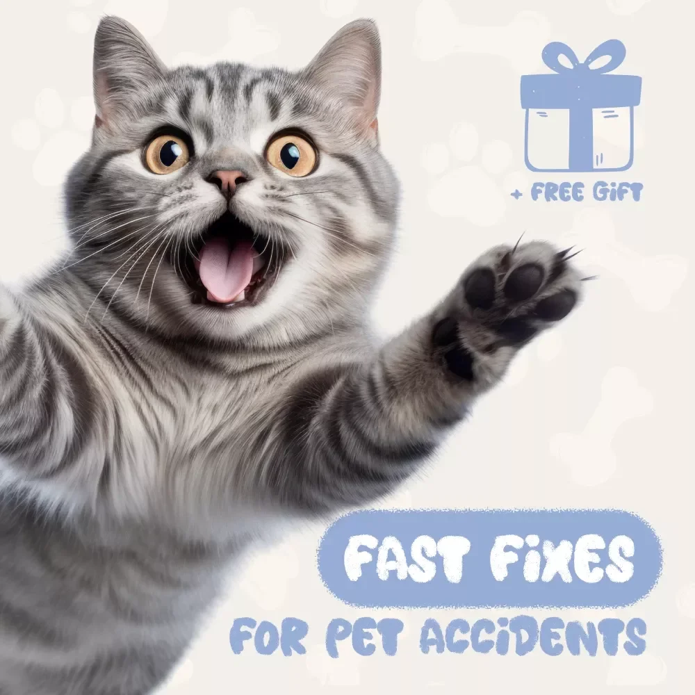 Fast Fixes for Pet Accidents | Instant Digital Guide for Pet Owners | Tips for Cleaning Up Pet Accidents Quickly, Preventing Stains & Odors