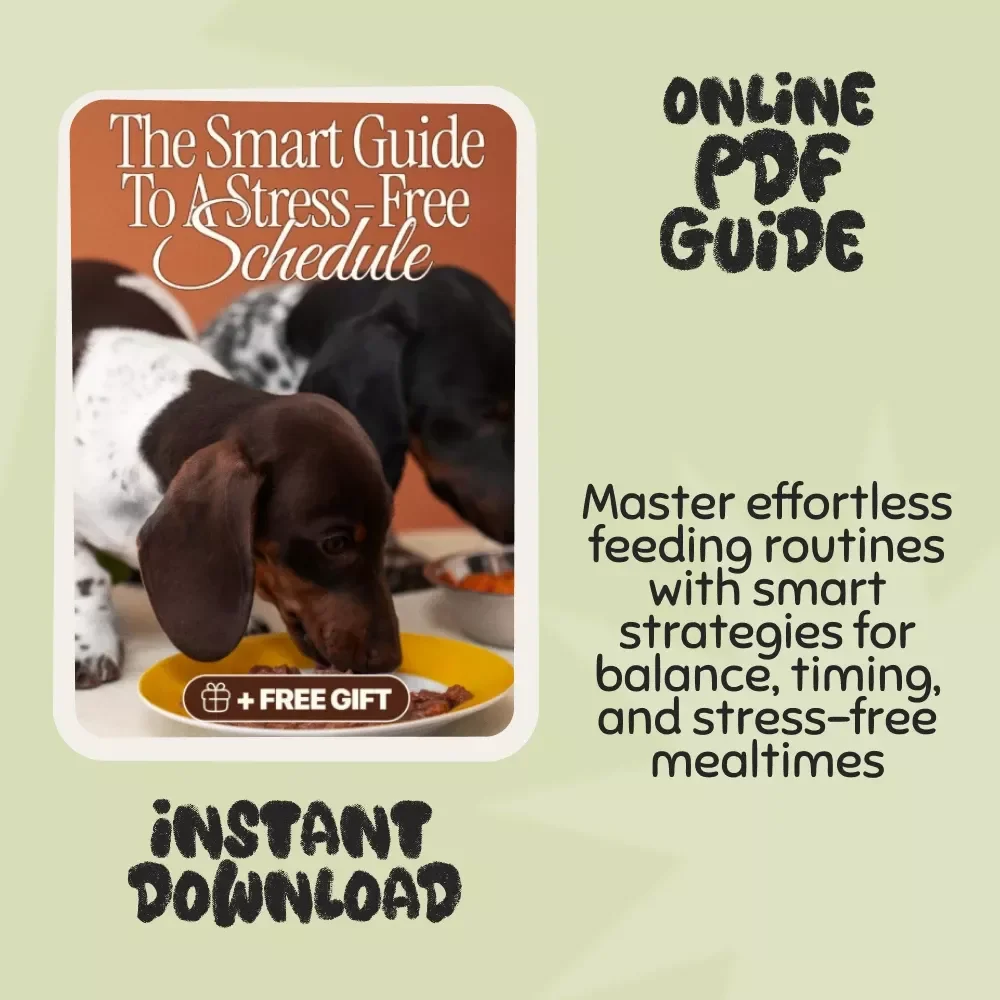 Feeding Time Mastery: The Smart Guide to a Stress-Free Schedule | Digital Feeding Schedule eBook, Pet Feeding Planner, Routine Tracker, AI Tools for Feeding, Printable Guide Download