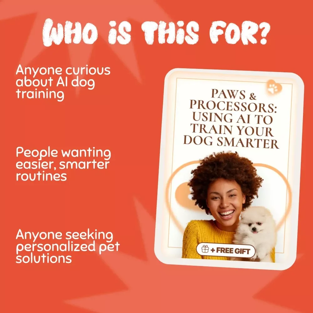 Paws & Processors: Using AI to Train Your Dog Smarter | Digital Guide for Pet Owners | How to Use AI for Dog Training Plans