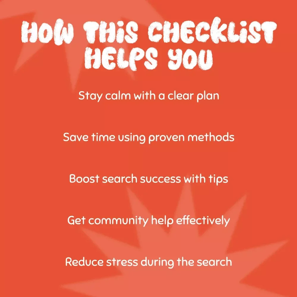Rapid Rescue: Lost Pet Action Checklist | Printable What to Do When Your Pet Gets Lost Guide | Emergency Pet Finder Template
