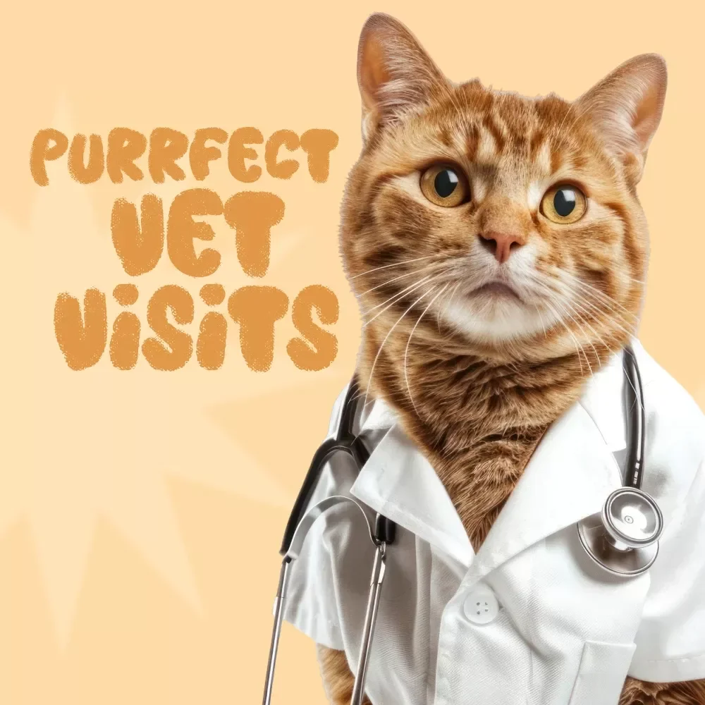 Purr-fect Vet Visits: How Often Should Your Cat See the Vet | Cat Health Guide | Feline Wellness eBook | Digital Download for Cat Owners | Vet Visit Checklist for Cats | Cat Care Tips for Kittens, Adults & Seniors