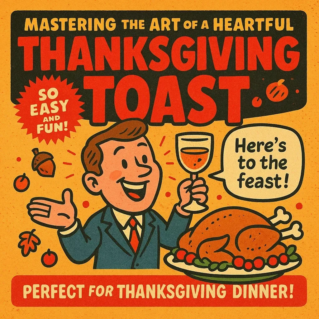 Mastering the Art of a Heartful Thanksgiving Toast | Digital Guide on What to Say in a Thanksgiving Toast, Craft Meaningful Words & Deliver with Confidence