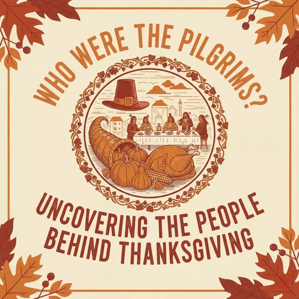 Who Were the Pilgrims? Uncovering the People Behind Thanksgiving | Educational History Guide | AI Learning Resource for Teachers, Students & Researchers | Digital Download PDF