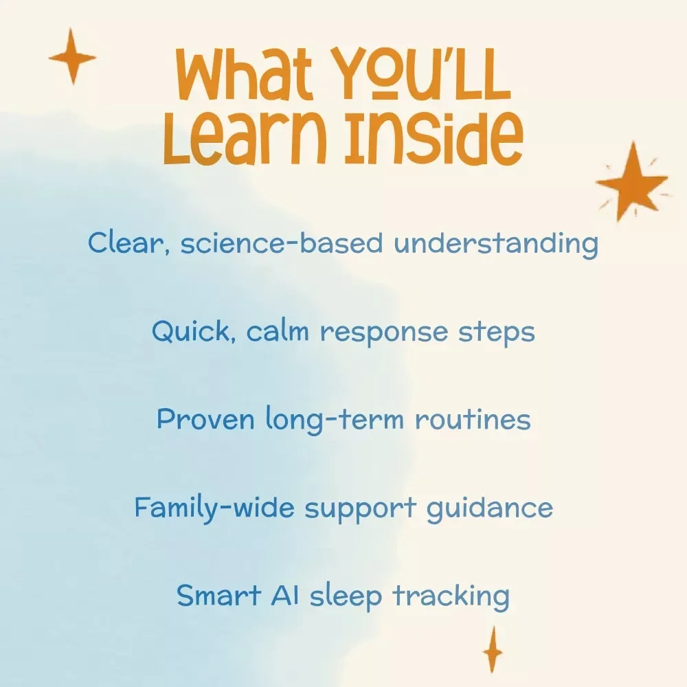 Helping Your Child Through Night Terrors with Calm | Gentle Parenting Guide for Peaceful Sleep | What to Do When Child Has Night Terrors | Digital Download