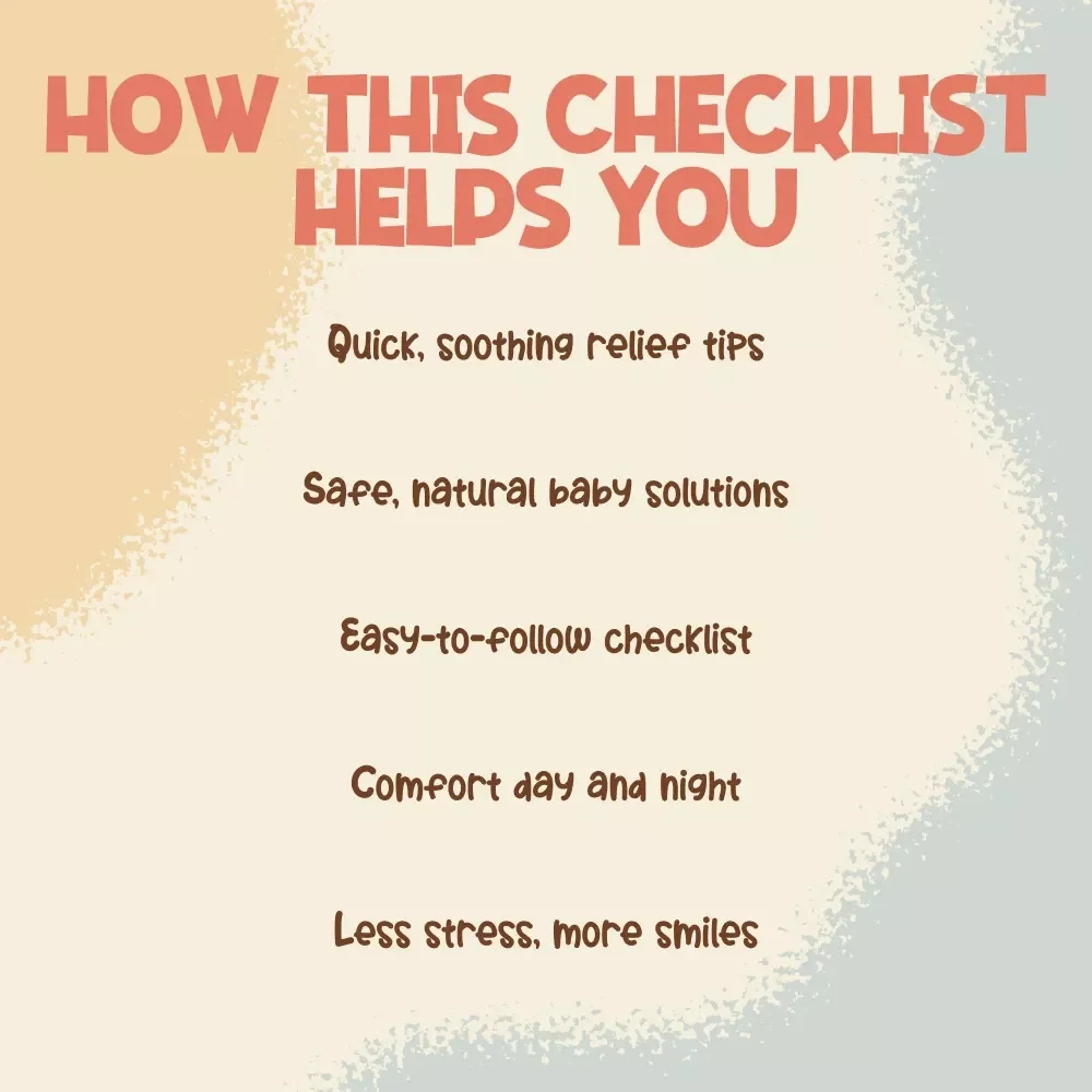 Teething Relief Toolkit | Baby Teething Guide, Soothing Tips & Printable Checklist | Digital Download for New Parents